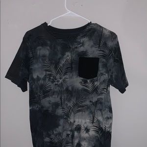 Tie dye plant shirt kids